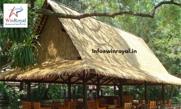 High-Quality Artificial Thatch Roofing for Tiki Huts & Gazebos Artificial thatch roof