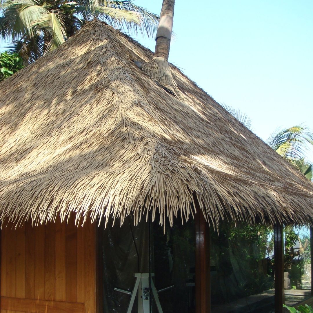 artificial thatch roofing